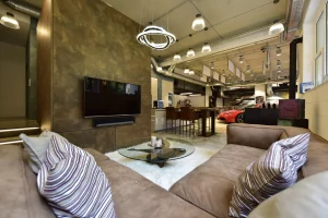 Loftausbau von Raum in Form